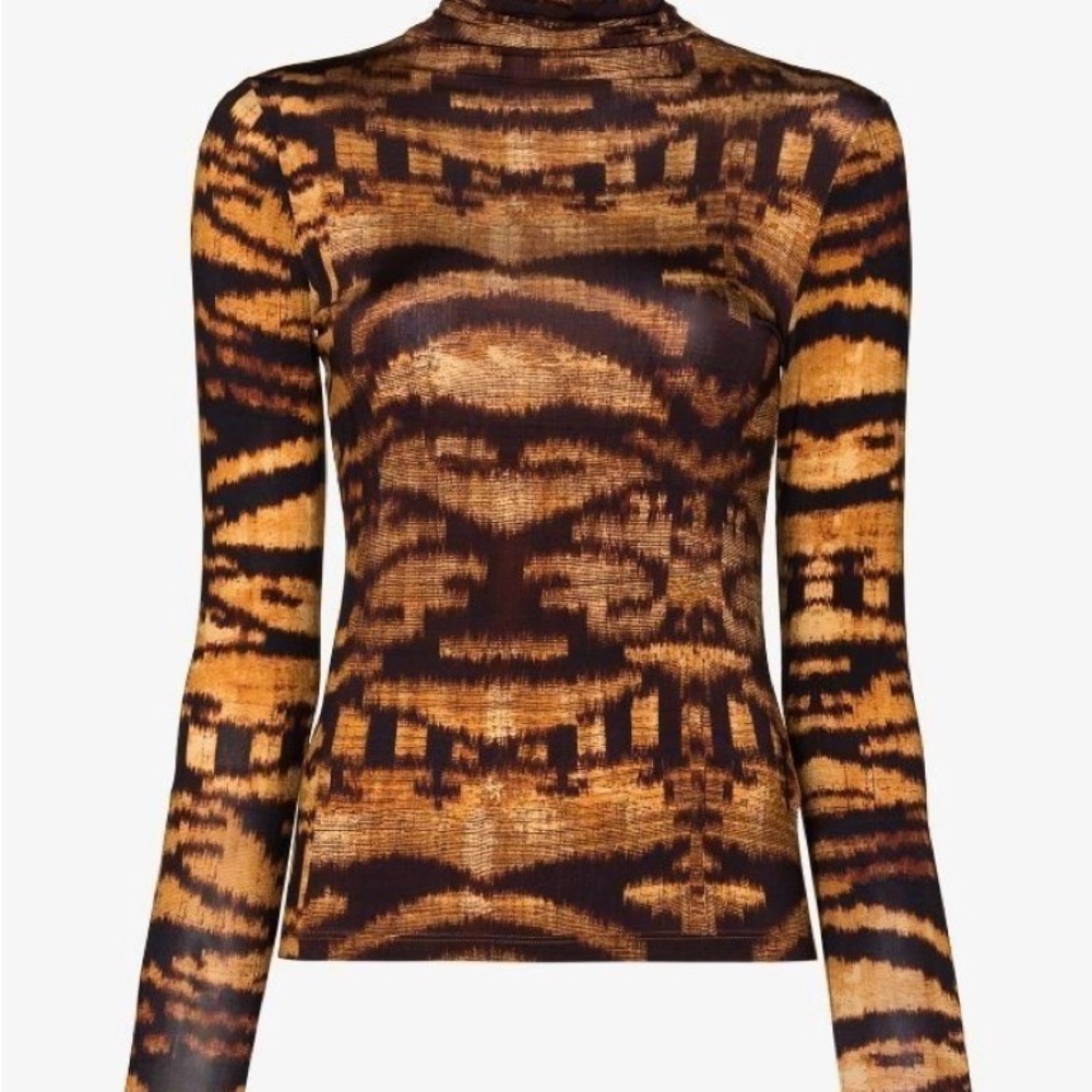 Ulla Johnson Aurelia Turtleneck Acacia Size Small